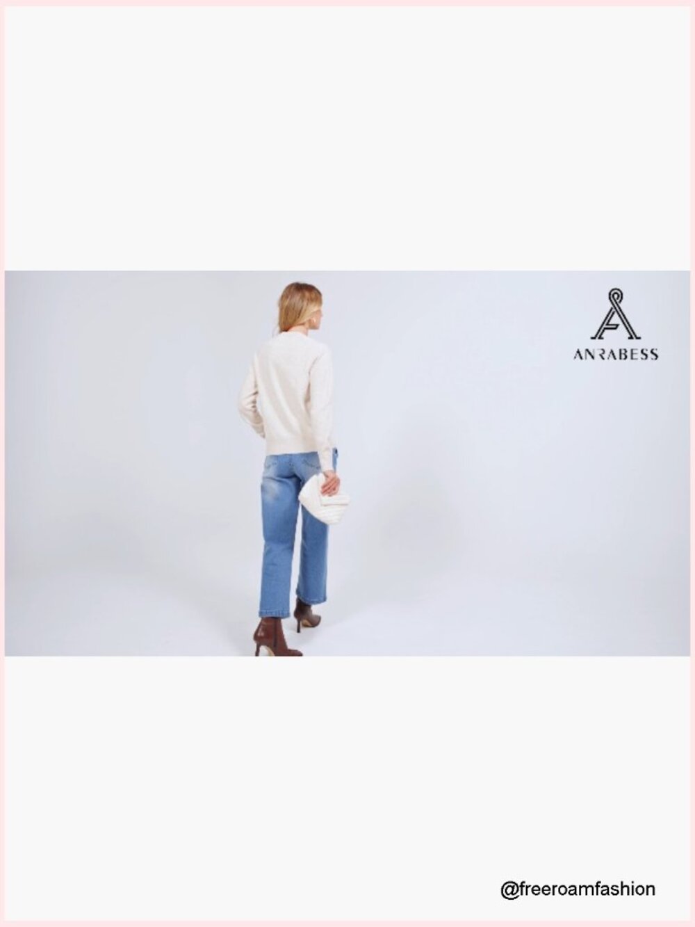 Long Sleeve Crewneck Loose Fit Lightweight Knit Pullover Sweater - Picture 7 of 7